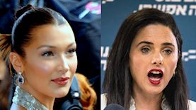 איילת שקד ובלה חדיד, צילום: אוליבייר פיטוסי פלאש90 Georges Biard